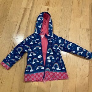 Kids Rainbow Raincoat